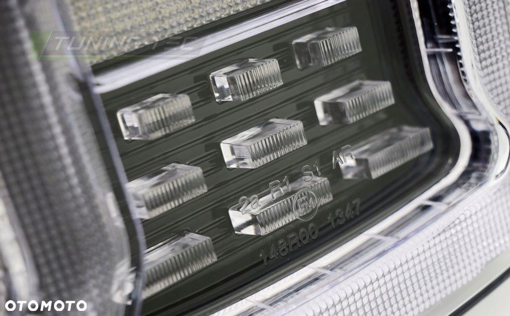 lampy tyl kpl full led tuning clear white jeep wrangler yj sj tj 1991-2006 - 5