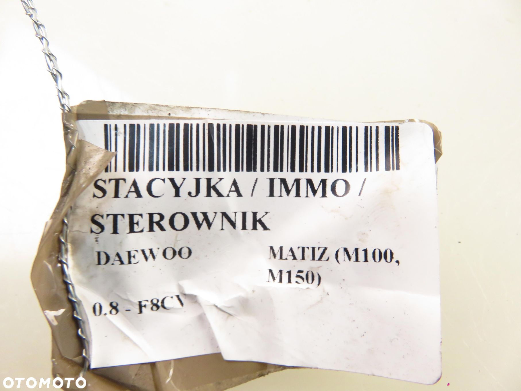 STACYJKA STEROWNIK DAEWOO MATIZ (M100, M150) 0.8  96259124 96315230 7848651 - 15