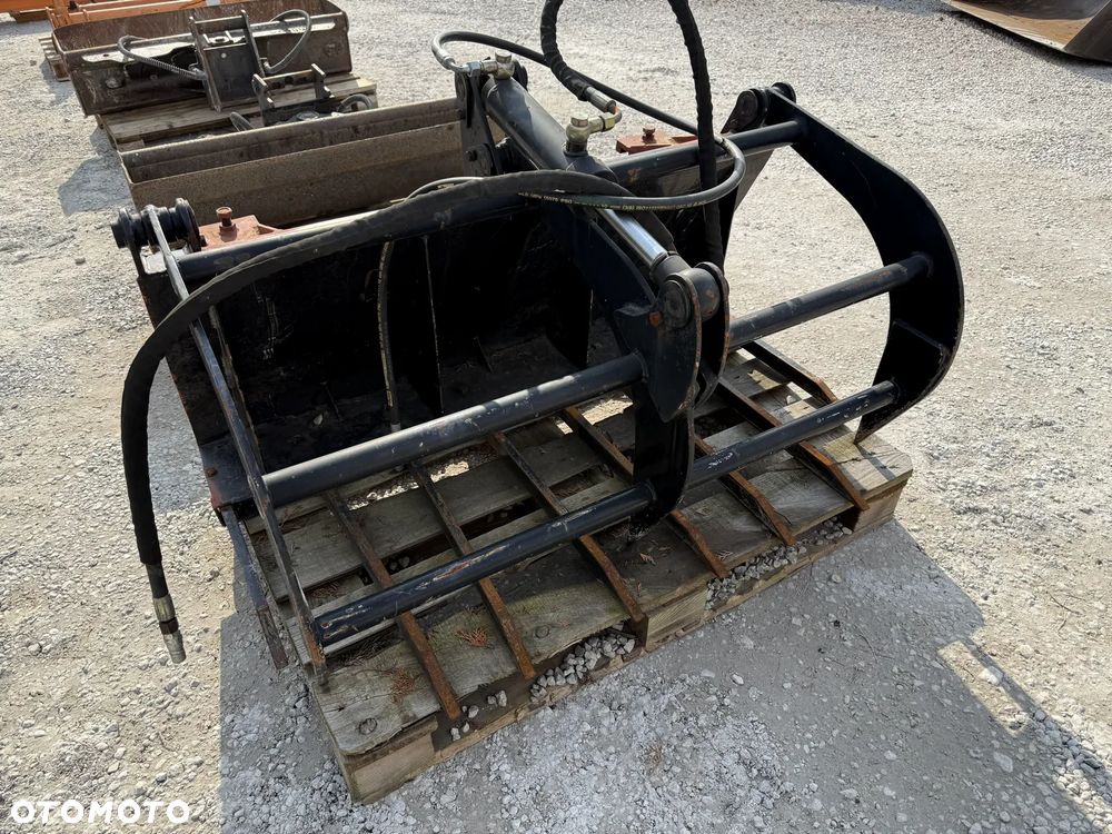KROKODYL CHWYTAK ŁYŻKA CHWYTAKOWA NA KARETKĘ 40 WEIDEMANN SCHAFFER AVANT KRAMER BOBCAT JCB TUR MINIŁADOWARKA - 3