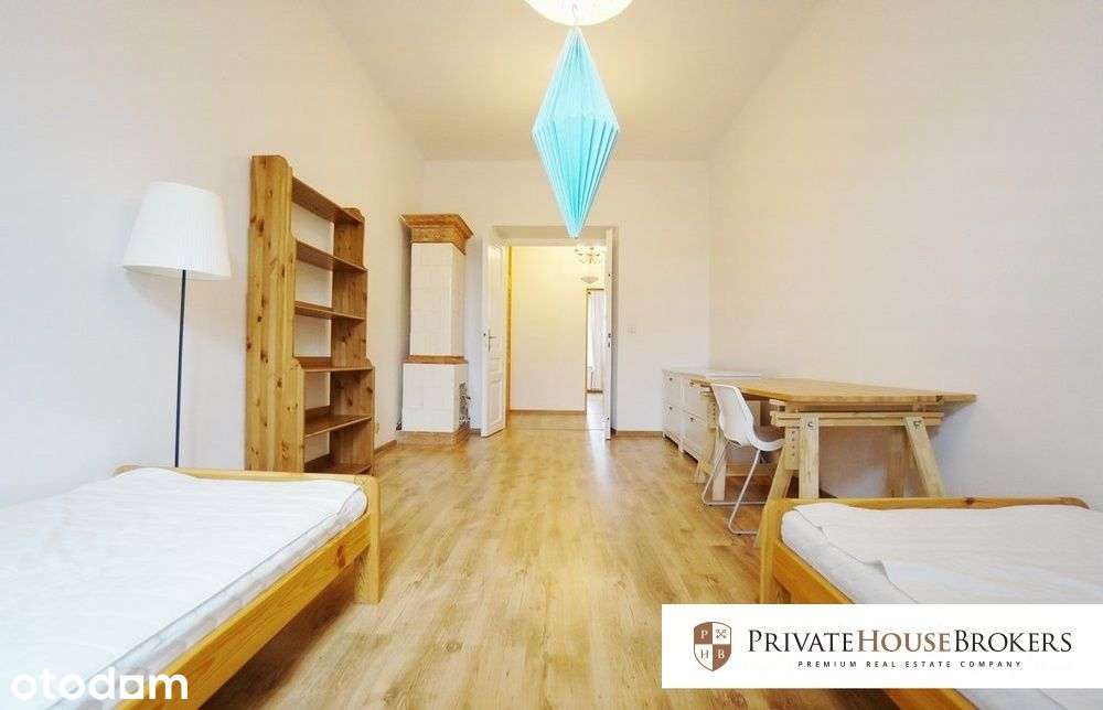 Centrum- ulica Długa 74m2/dwa niezależne pokoje
