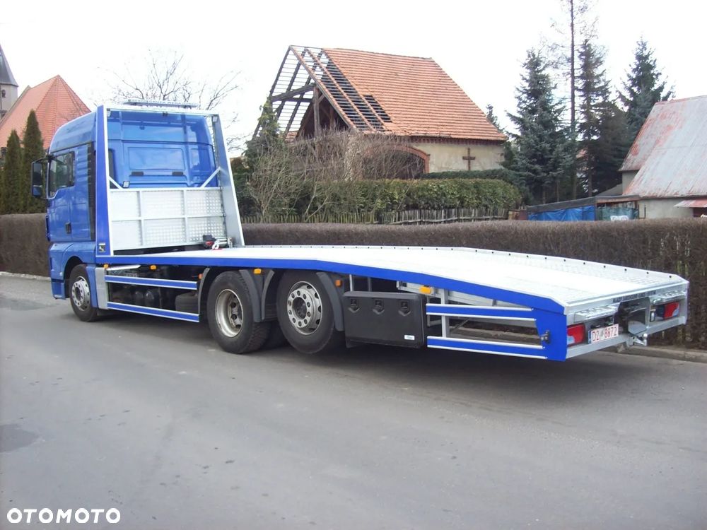 najazd ZABUDOWA daf XF CF 6x2 autolaweta - 12