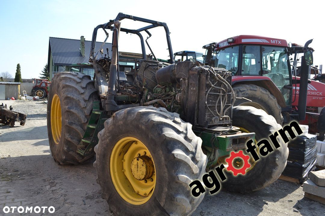 John Deere części używane 7600 7700 silnik skrzynia zwolnica piasta  zębate zwrotnica wał zawiesia - 1