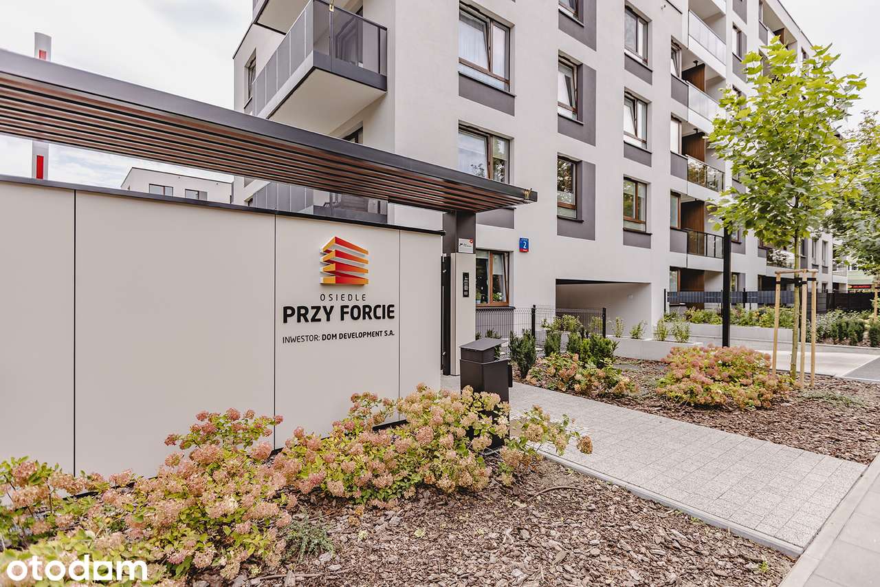 Nowe 2-pokojowe mieszkanie z balkonem i garażem – Przy Forcie 2, Ursus