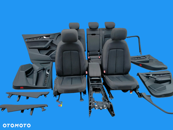 AUDI Q5 80A LIFT / FOTEL FOTELE KANAPA BOCZKI TAPICERKA / ISOFIX / PODUSZKA / ORYGINAŁ
