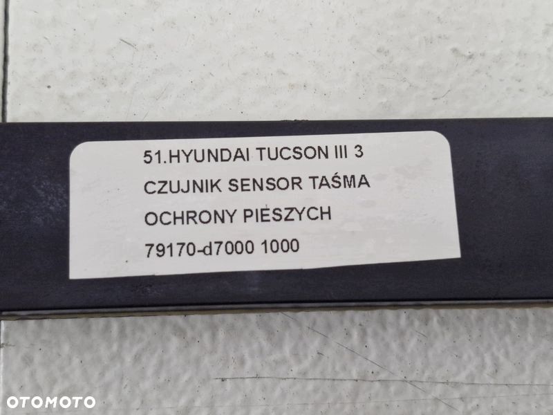 HYUNDAI TUCSON III 3 CZUJNIK SENSOR TAŚMA OCHRONY PIESZYCH 79170-D7000 - 13