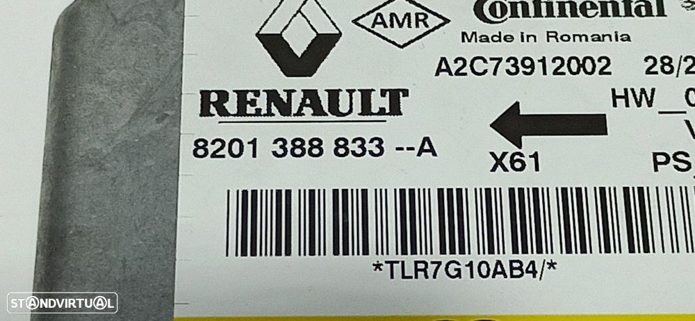 CENTRALINA DE AIRBAG RENAULT KANGOO Z.E. MAXI 2-SITZER - 2