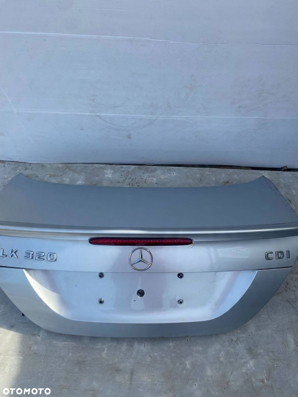 MERCEDES CLK W209 AMG KLAPA BAGAŻNIKA TYŁ TYLNA KOMPLETNA LOTKA - 6