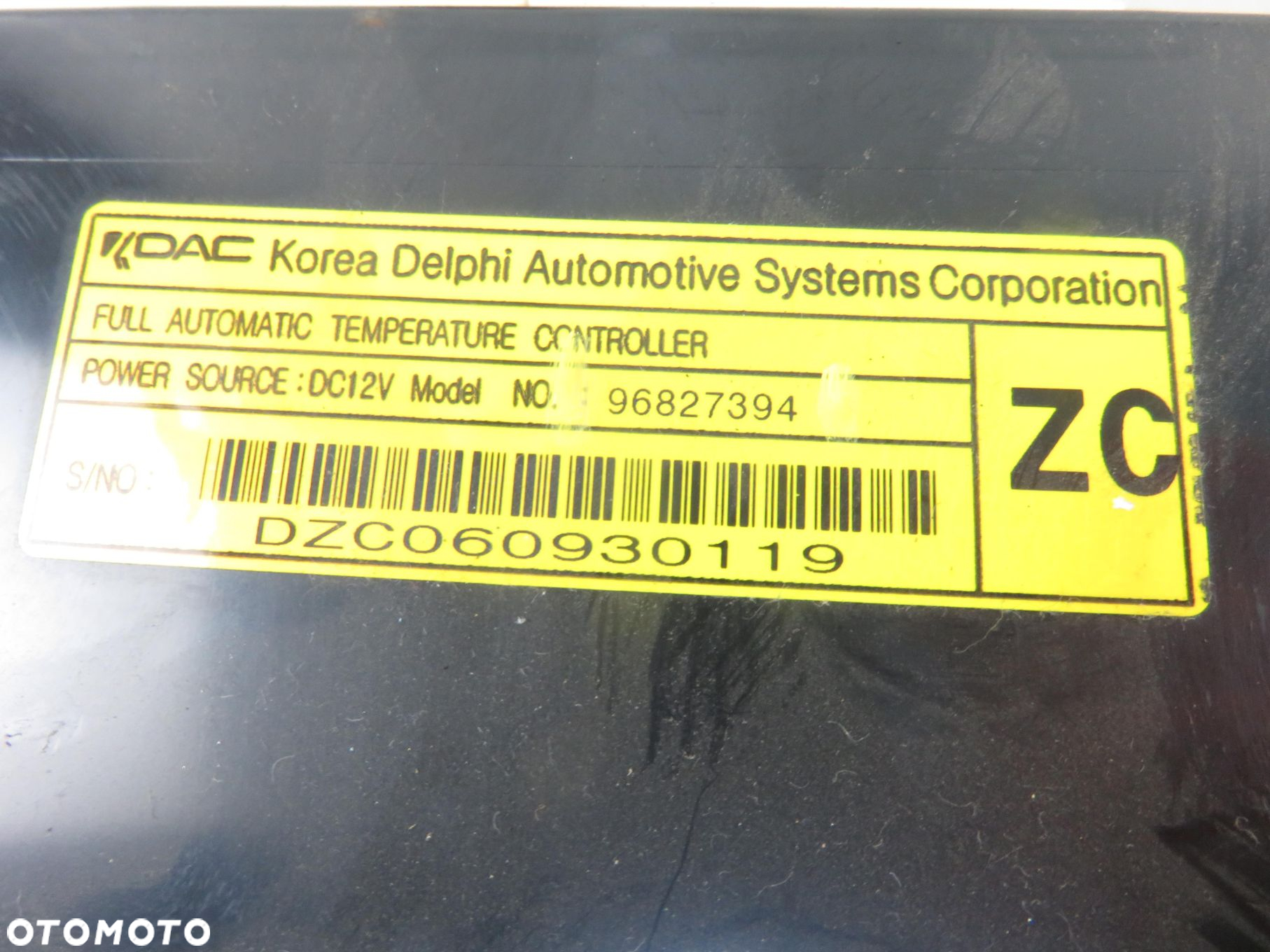 PANEL NAWIEWU Z AC OPEL ANTARA A 96827394 - 3