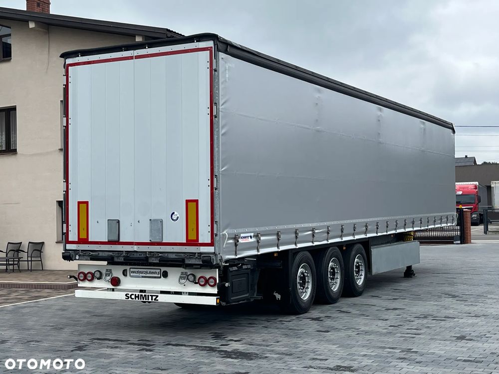 Schmitz Cargobull SCB / 2019 / FIRANKA/ OS PODNOSZONA / KOSZ PALETOWY /   CERTYFIKAT XL / ZADBANA - 2