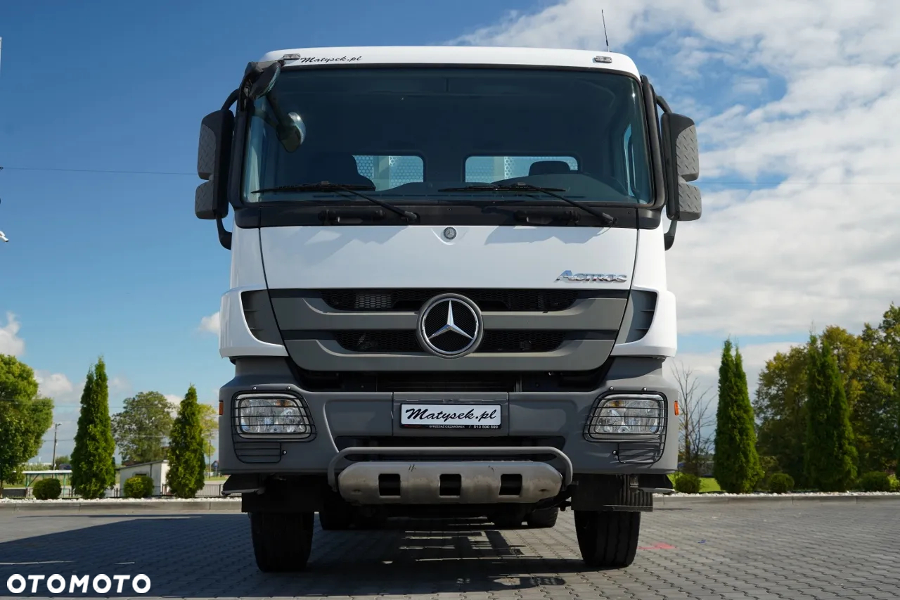 Mercedes-Benz ACTROS 2636 / 6x4 / SKRZYNIOWY 6,5 M + HDS HIAB / MOCNA PODŁOGA / STEROWANIE RADIOWE / ROTATOR / SPROWADZONY - 13