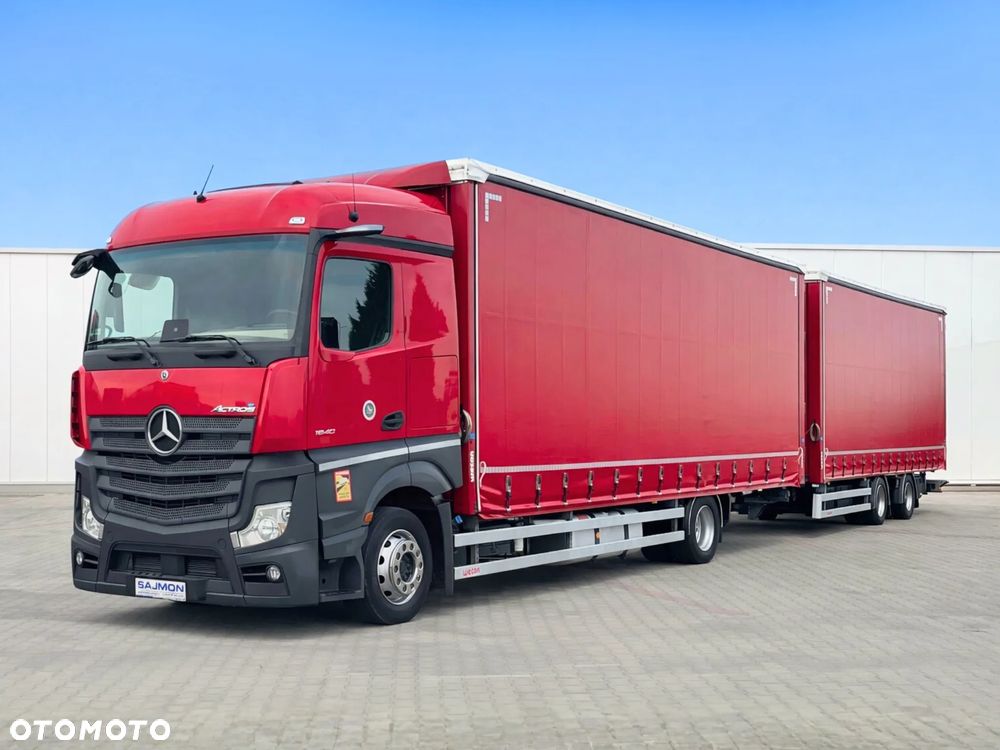 Mercedes-Benz ACTROS 1840 / ZESTAW TANDEM 120 M3 / MIRROR CAM / 7,75 M + 7,75 M / SALON PL - 3