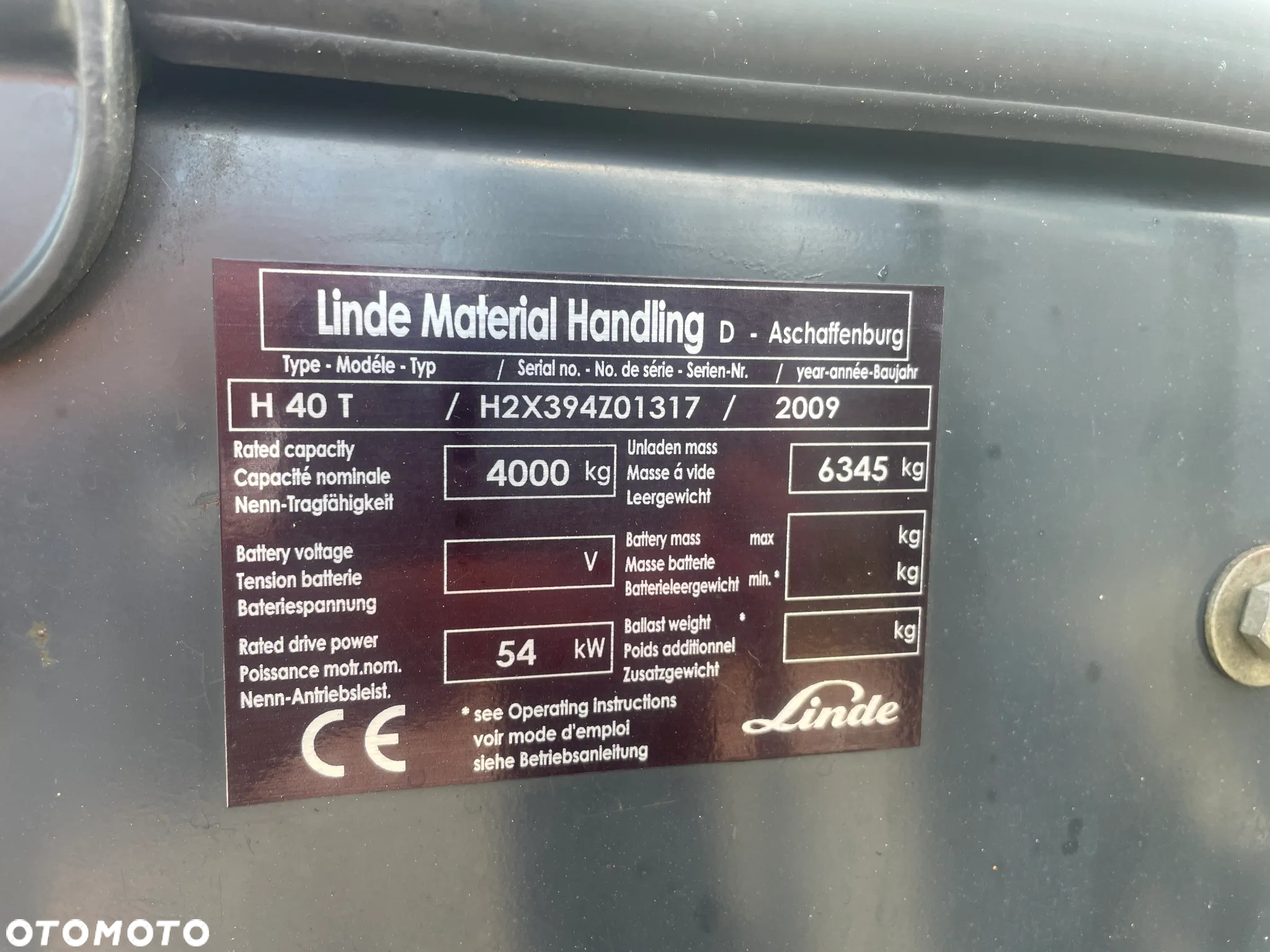 Linde H40T - 10