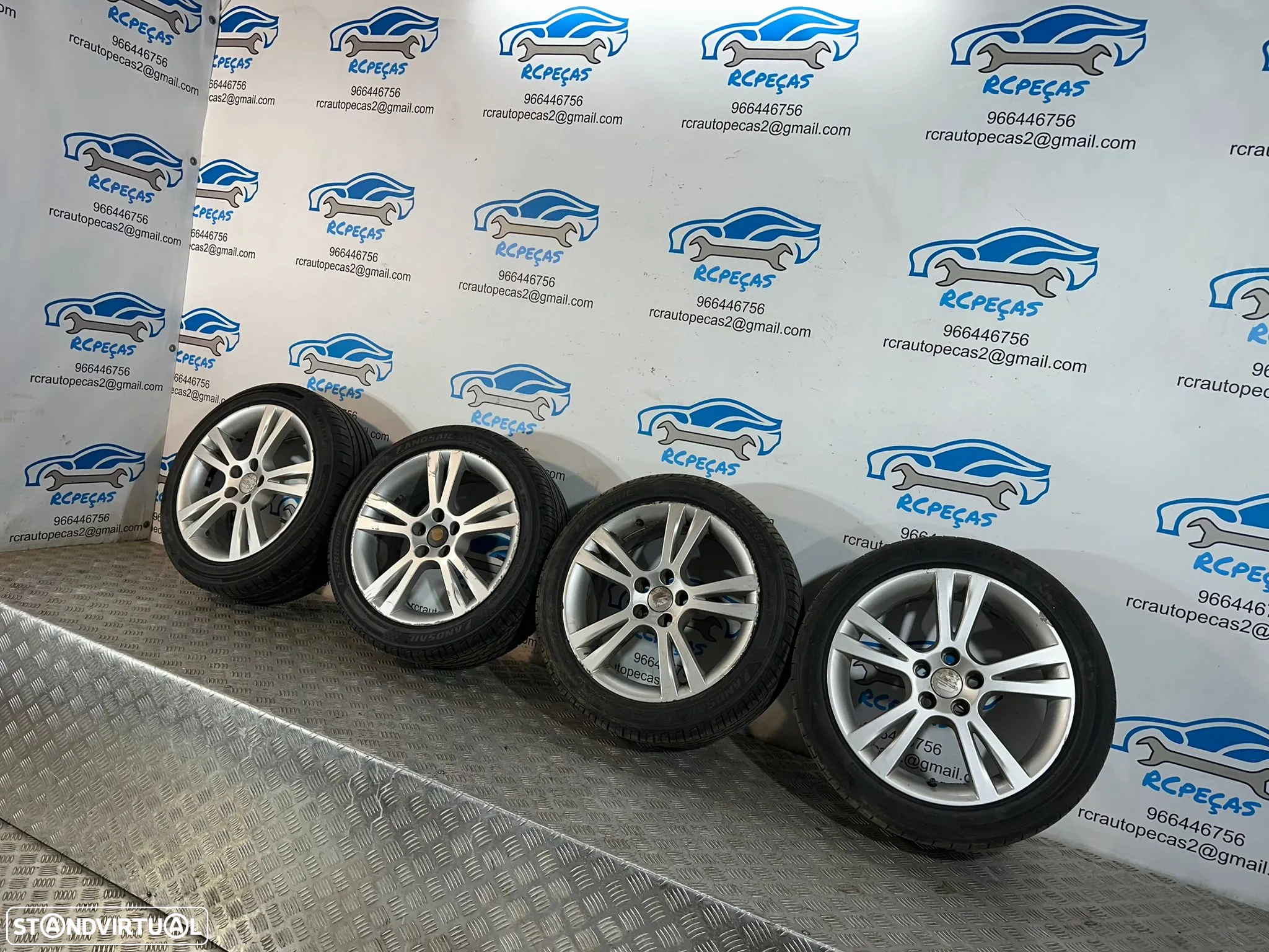 .Conjunto De Jantes 16 Originais Seat 5x100 7J ET43 6J0601025B - 4