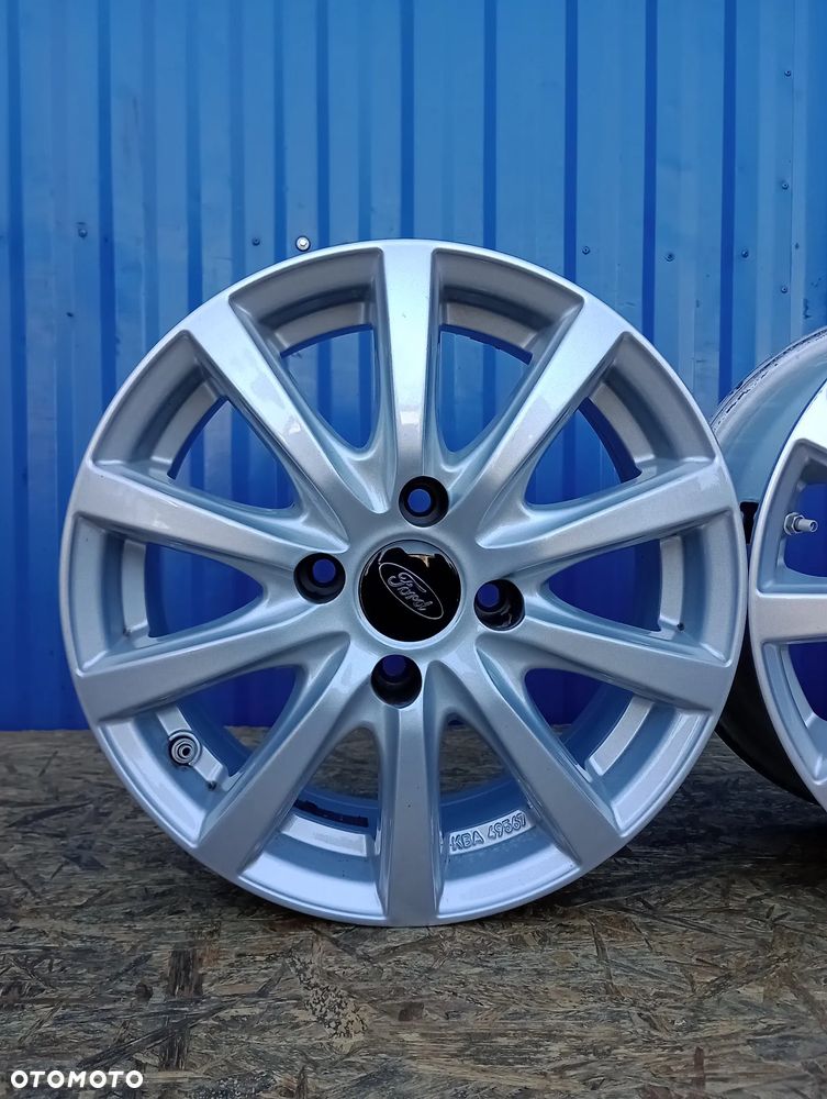 FELGI ALUMINIOWE 4x108 R15 6J ET38 FORD B-MAX ECOSPORT FIESTA FOCUS KA+ SPORTKA TOURNEO TRANSIT - 4