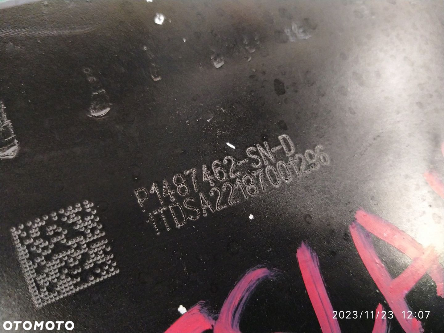 STREFA ZGNIOTU ODBÓJ TESLA MODEL Y 1487462 ORYG - 5
