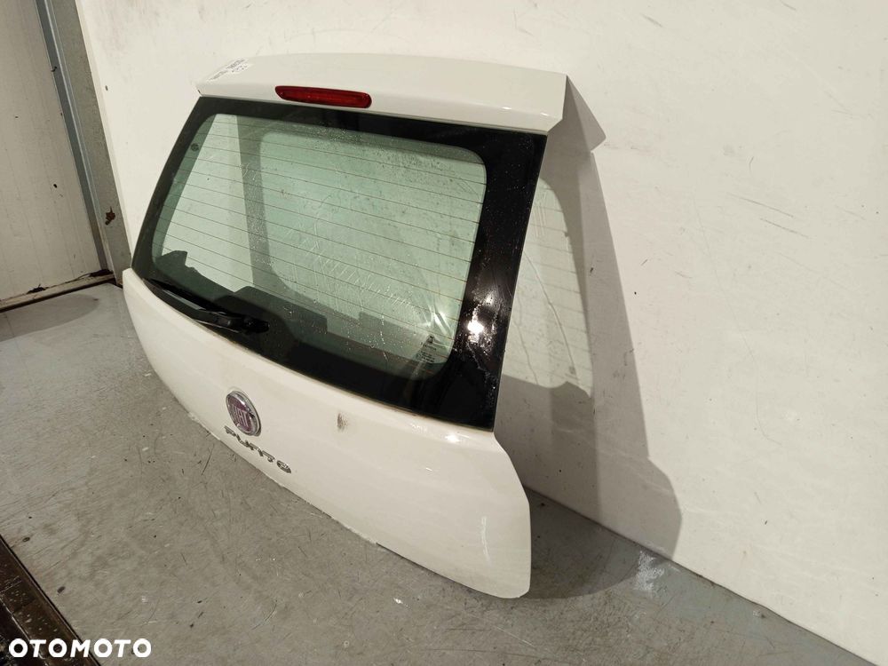 + KLAPA TYŁ TYLNA BAGAŻNIKA DO FIAT GRANDE PUNTO EVO 296/A BIAŁA - 2