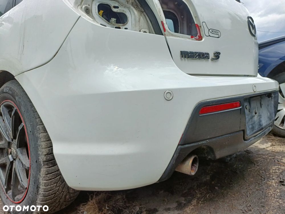 MAZDA 3 I BK 03-06 2005 r. SPORT zderzak tył tylny PDC * - 4