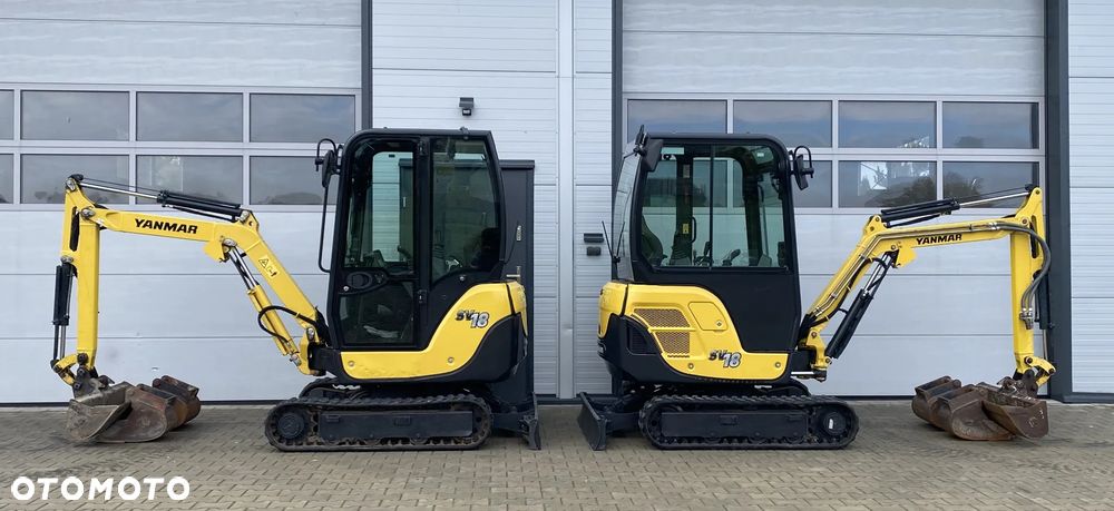 Yanmar SV18 Minikoparka - 4