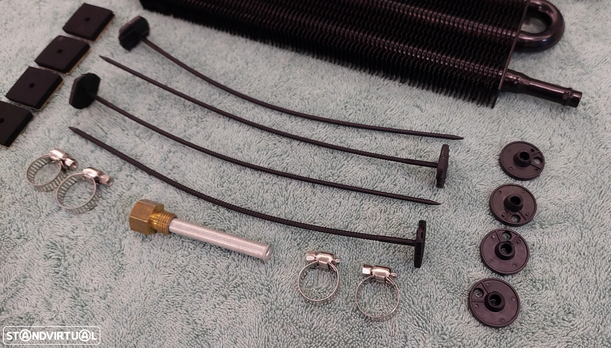 Kit Radiador Óleo / Combustíveis / Líquidos Universal - 8 Linhas - 10