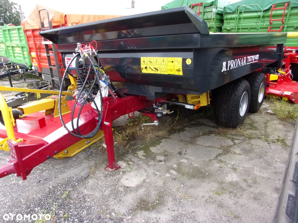 Pronar Przyczepa budowlana-skorupowa PRONAR T-679/2-12t, T679/3-10t, T679/4M-8,5t, T679/4MN-8,5t- Ursus T-041 - ładowność 7-ton, Kellfri 23-D60 - 6-ton, Kellfri 23-D90 - 9-ton - 25