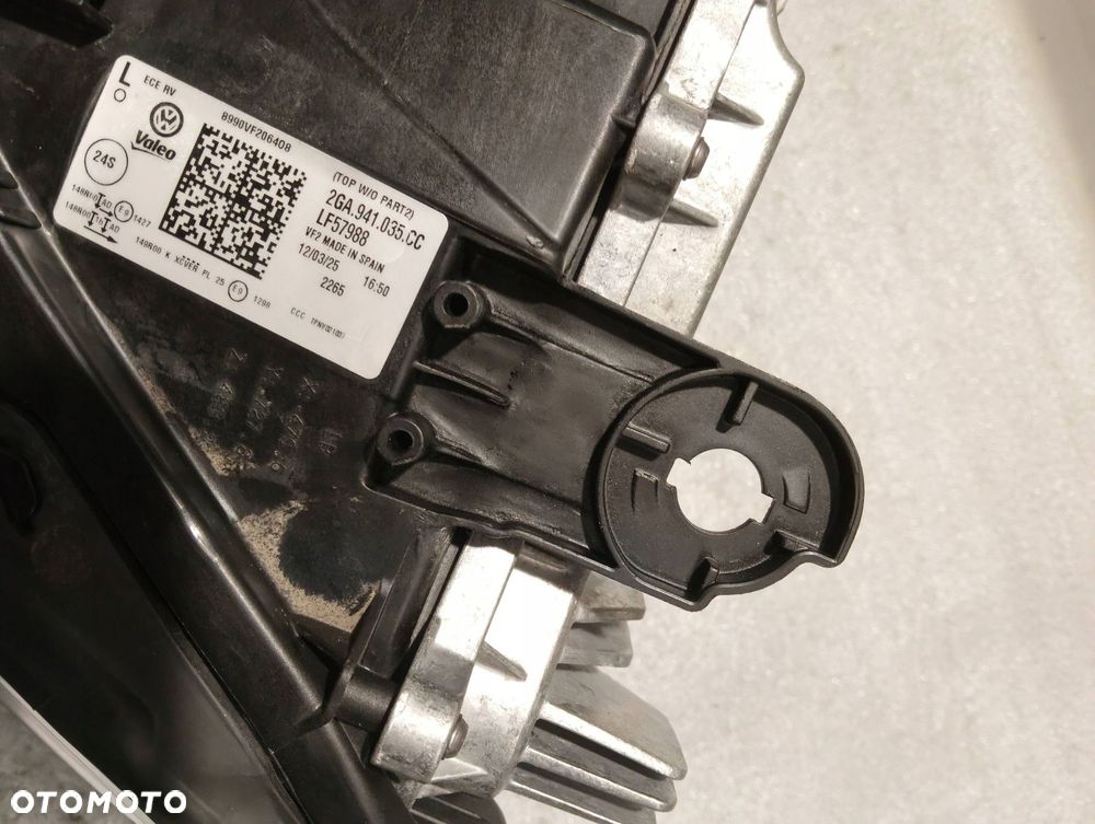 volkswagen t-roc lift full led przód strona lewa lampa przód 2ga941035cc - 5