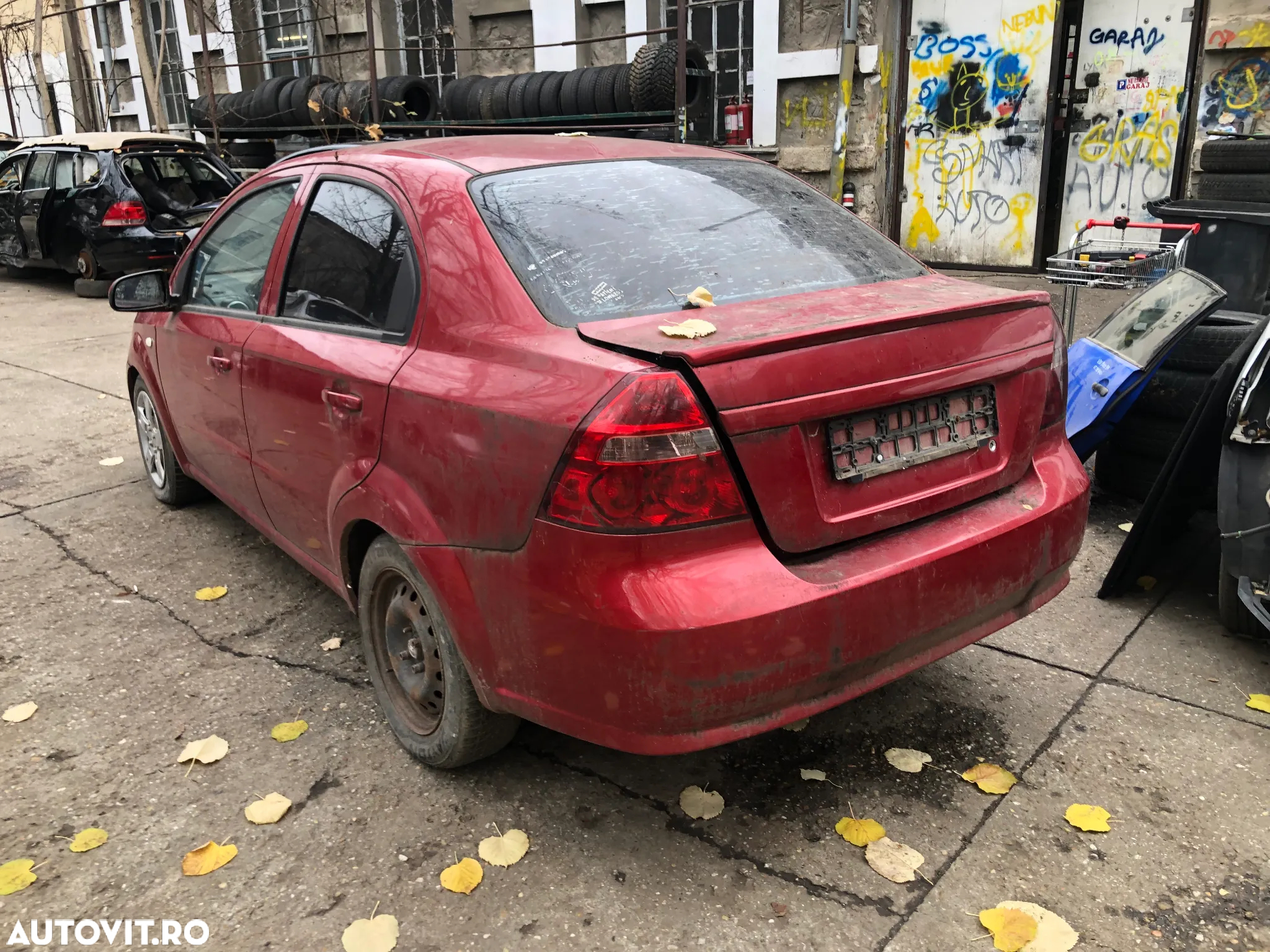 Dezmembrez Chevrolet Aveo visiniu rosu 1.2 benzina 2008 - 4