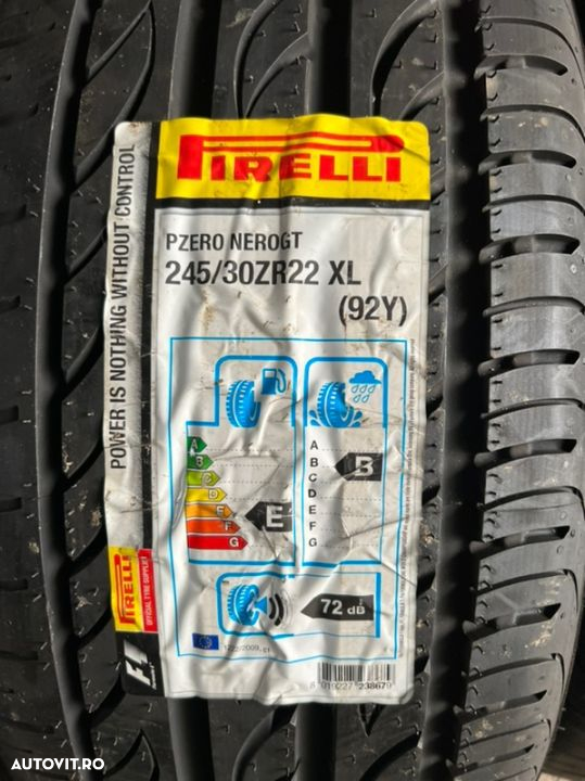 vând 4 anvelope 245/30/22 Pirelli de vară noi - 2