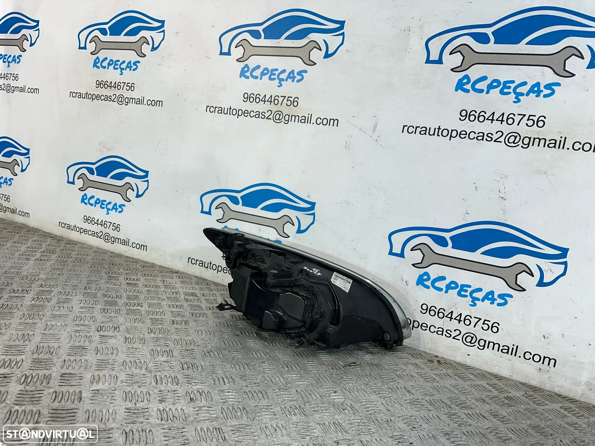 Otica Farol Frente Frontal Esquerda Ford Focus 2 Mk2 Fase 1 4M51-13W030-BD - 7