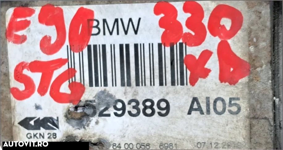 Planetara stanga fata in stare foarte una Originala BMW E90+LCI E91+LCI E92+LCI - 2