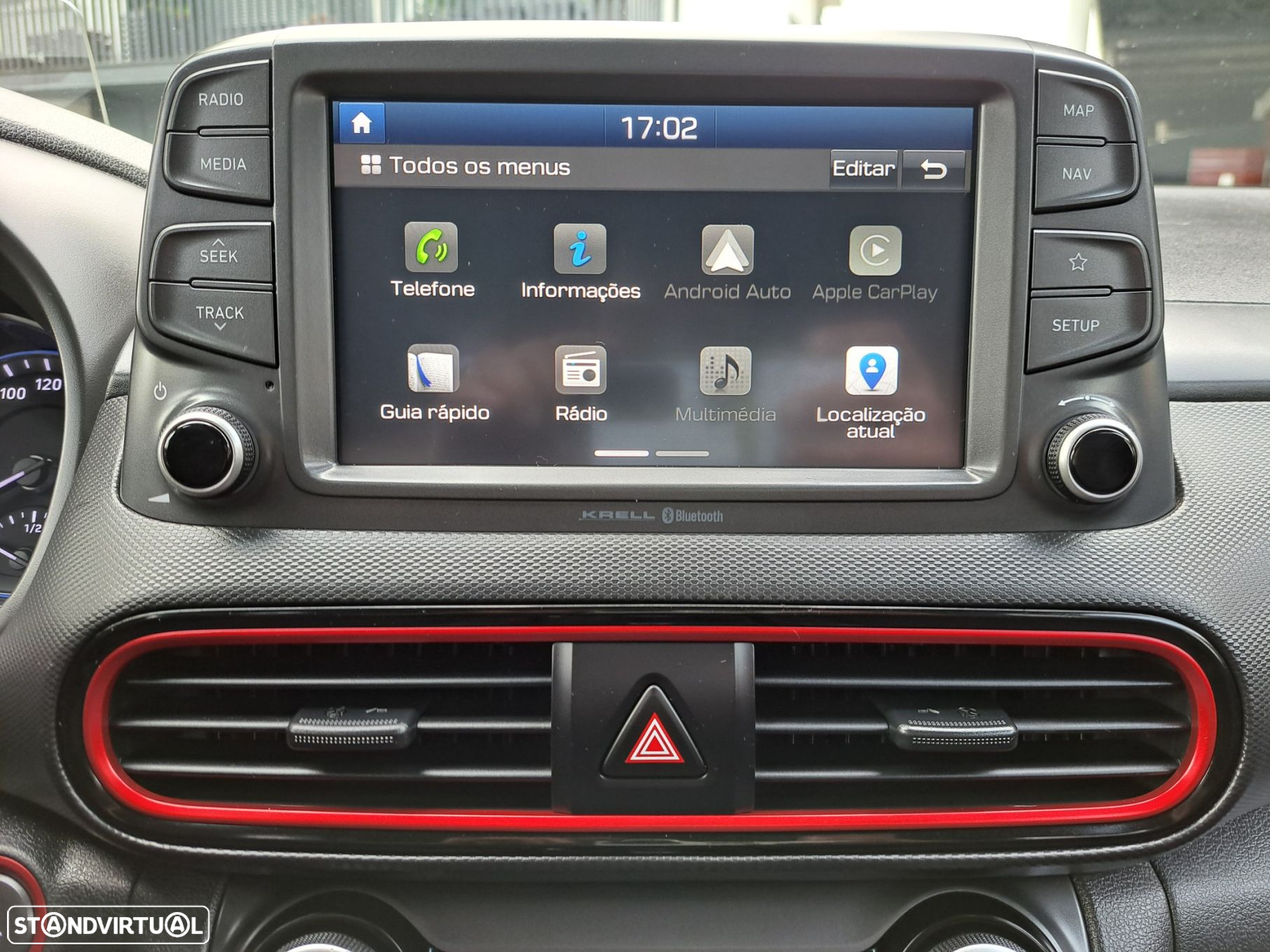 Hyundai Kauai 1.0 T-GDi Premium Pele/Tec Ver.+Nav+Vision - 10
