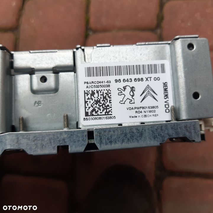 Peugeot Citroen radio MP3 - 2