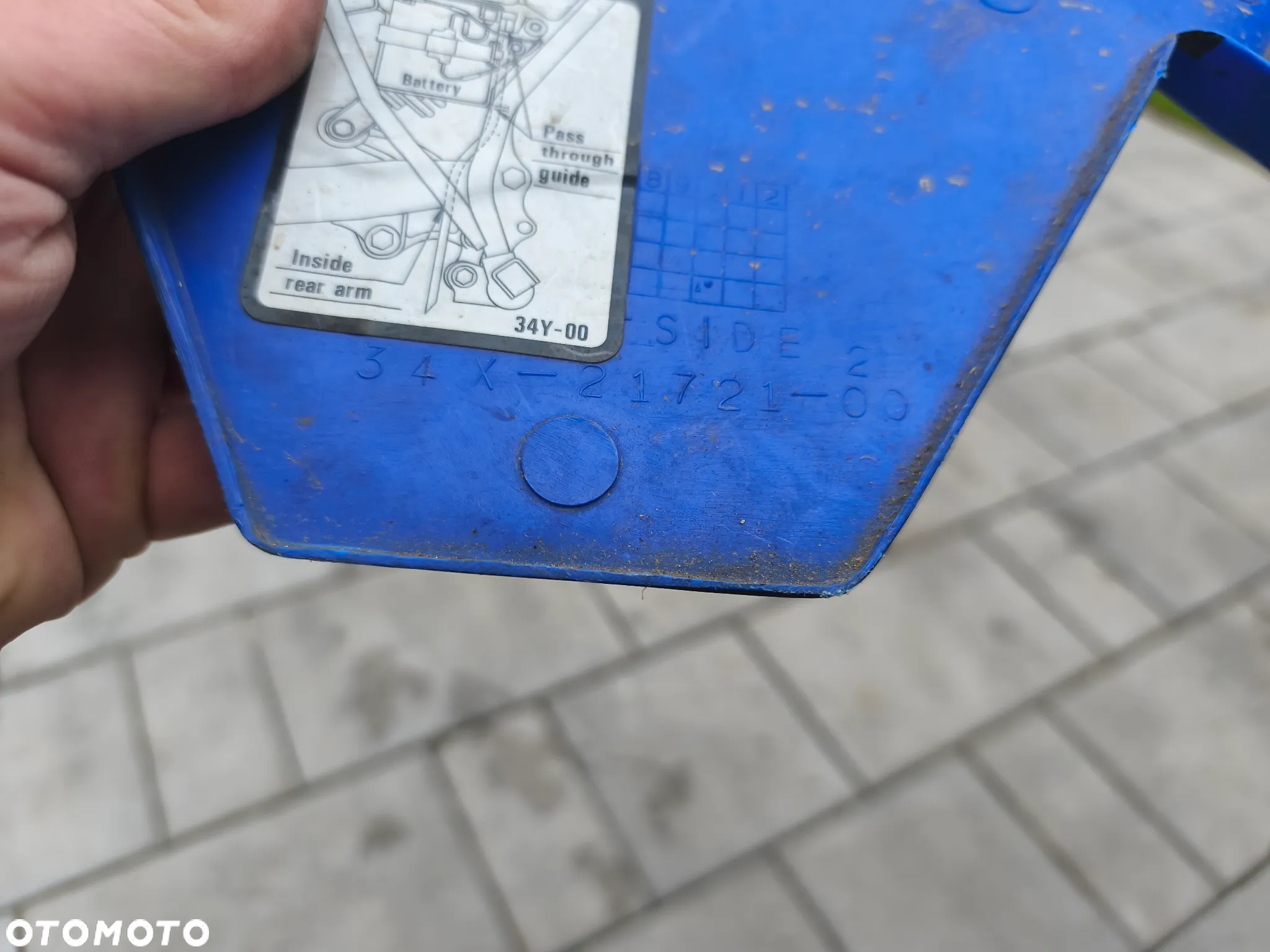 Owiewka, osłona, bok, boczek Yamaha DT 125 DT125 DT 80 DT80 - 15
