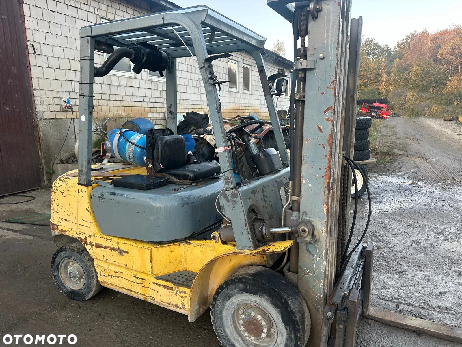 Nissan Wózek Widłowy Widlak NISSAN Udźwig 2.5 Tony TDL LPG Triplex - 2