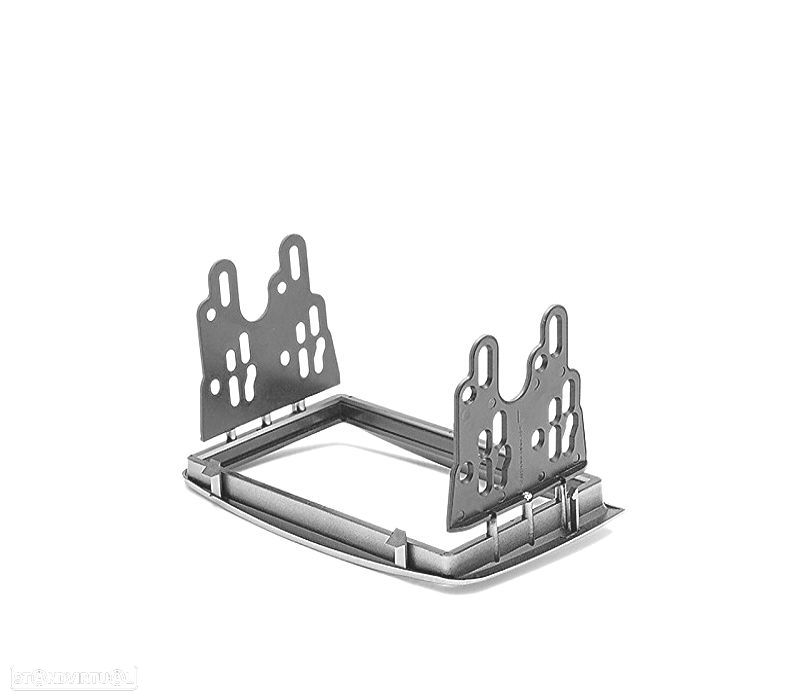 MOLDURA ADAPTADOR CINZA PARA RADIO 2-DIN ALFA ROMEO 147 Y GT - 4