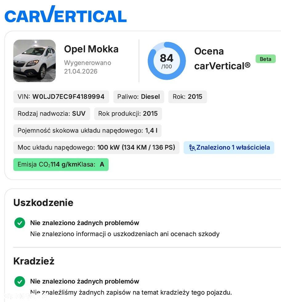 Opel Mokka 1.6 CDTI Cosmo S&S - 33