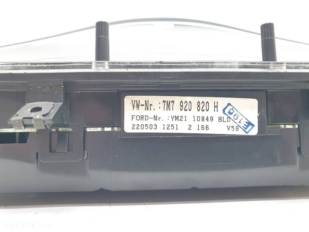 LICZNIK ZEGARY 2.0B SEAT ALHAMBRA I EUROPA 7M7920820H - 8