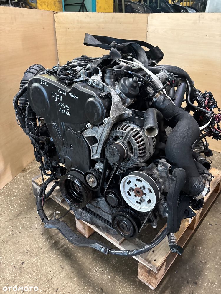 Silnik KOMPLETNY  Audi Q5 CJCA CJC  143 konie 2012 film video - 5