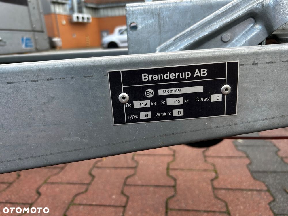 Brenderup 2300S B 1530x3010x400 TILT 1000kg - 9
