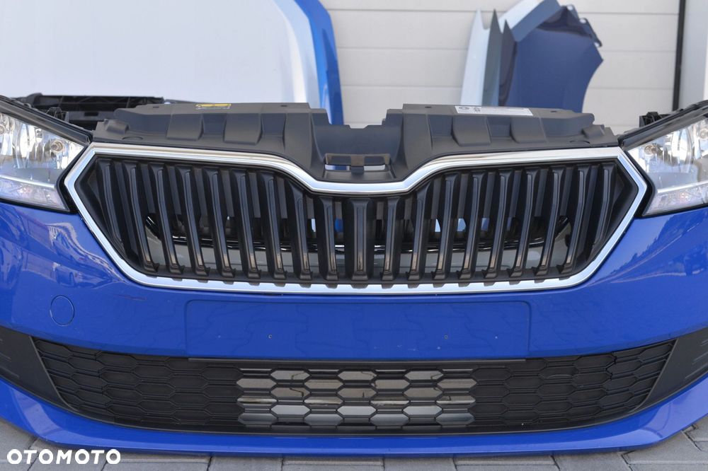 MASKA ZDERZAK BŁOTNIK LAMPA H7 XENON LED PAS BELKA SKODA FABIA 3 III 2019 - 15