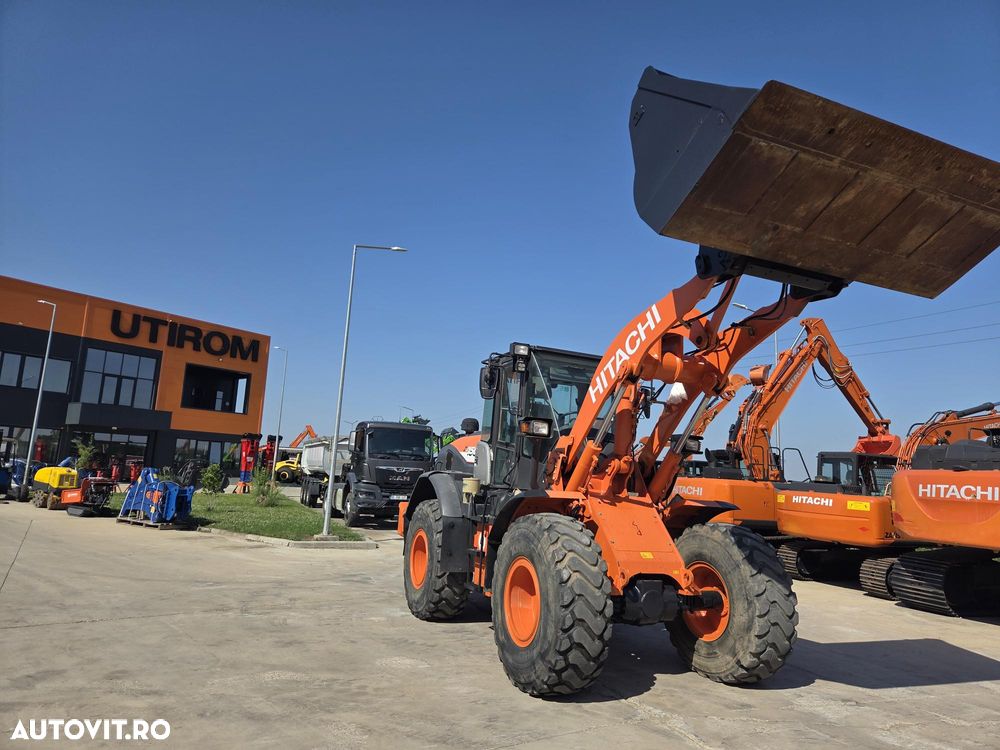 Hitachi ZW150-6, 2018, 5.304h, 21.348km, cupa 2,5mc, Masa 14 tone, cupla rapida, anv Michelin 80% ok, cantar, camera spate masalier, FULL OPTION, filtru suplimentar, Aer cond, rulat in Germania, posibilitate leasing, STARE FOARTE BUNA-PROMOTIE 69.900 EUR+Tva - 8