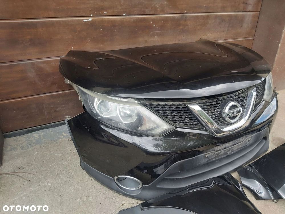 Nissan Qashqai II J11 zderzak lampa pas maska błotnik kompletny przód - 3