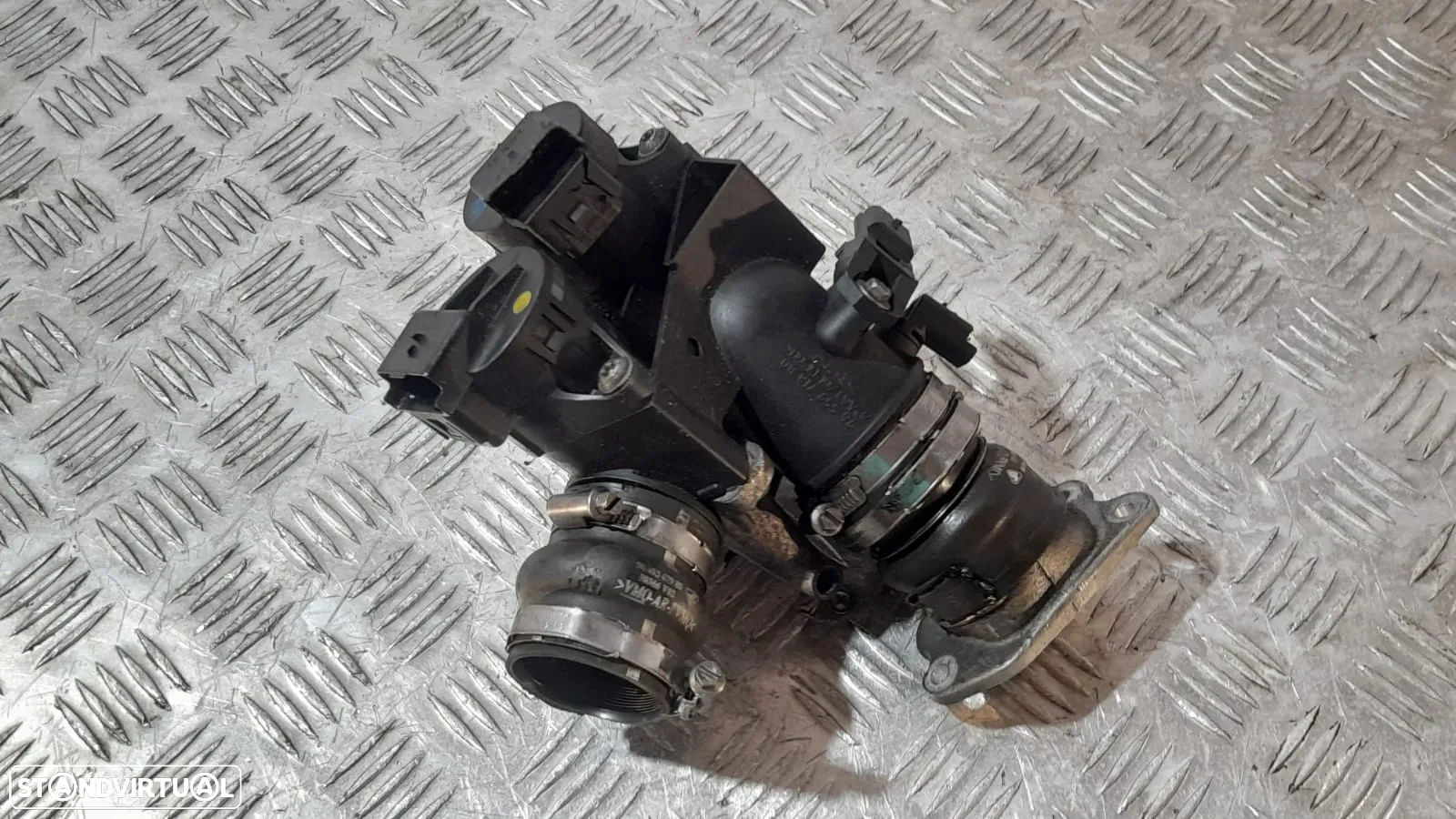 CORPO BORBOLETA VALVULA EGR MINI COOPER R56 1.6D 16V 109CV 9HZ 9655971880 CLUBMAN R55 CABRIO R57 - 2