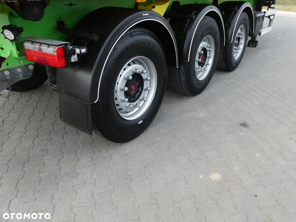 Mega WYWROTKA 50m3 / KLAPO DRZWI / 2 x SZYBER  / OŚ PODNOSZONA / - 17