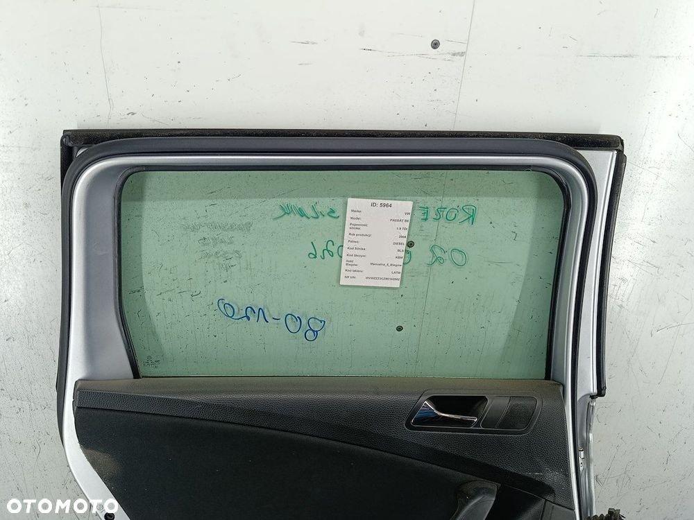 DRZWI TYŁ LEWY  VW PASSAT B6 LA7W KOMBI - 13