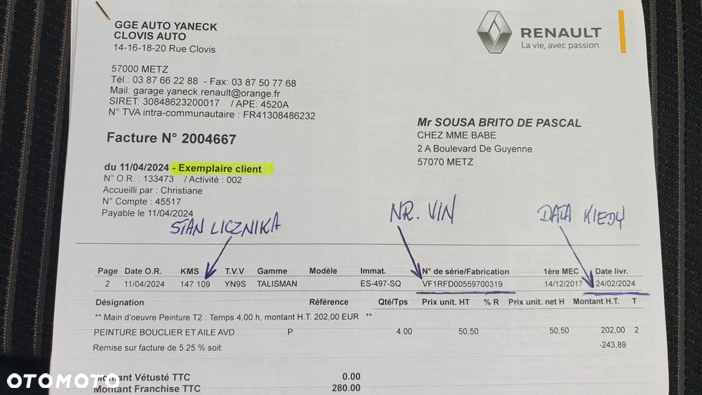 Renault Talisman ENERGY dCi 160 EDC INITIALE PARIS - 37