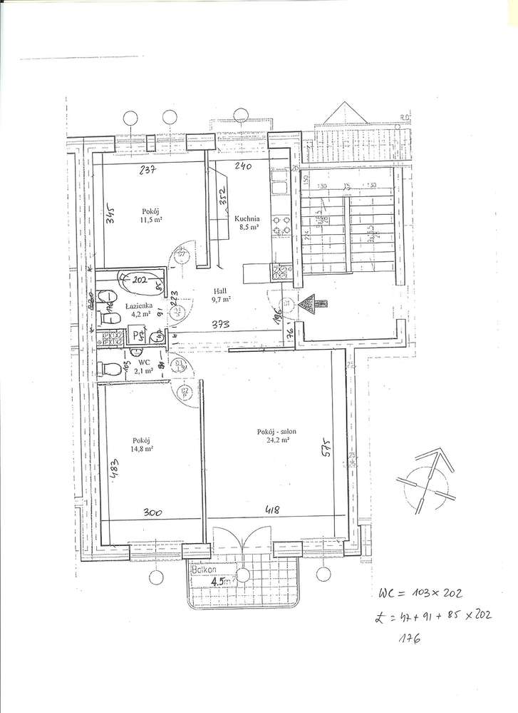 [Rezerwacja] Bezpośrednio - 3 pokoje (75 m²) | 100 m od Metro Natolin