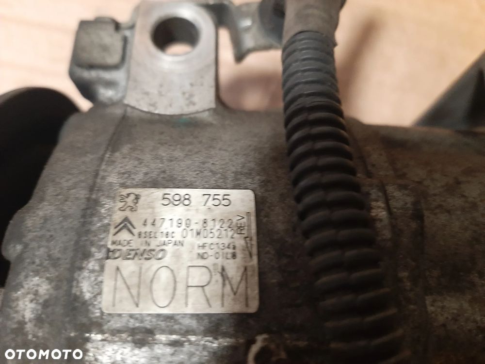 Sprężarka kompresor klimatyzacji PEUGEOT 5008 1.6 16V 447190-8122 - 2