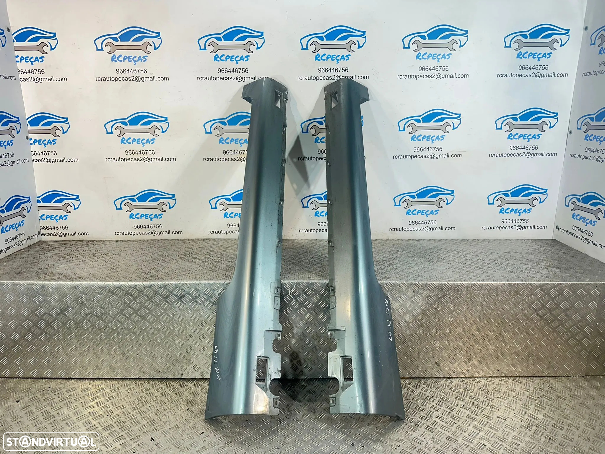 .Embaladeira Saia Esquerda Direita Original Audi TT 8J MK2 8J3 Coupe 8J9 Cabrio 2006 - 2014 - 2