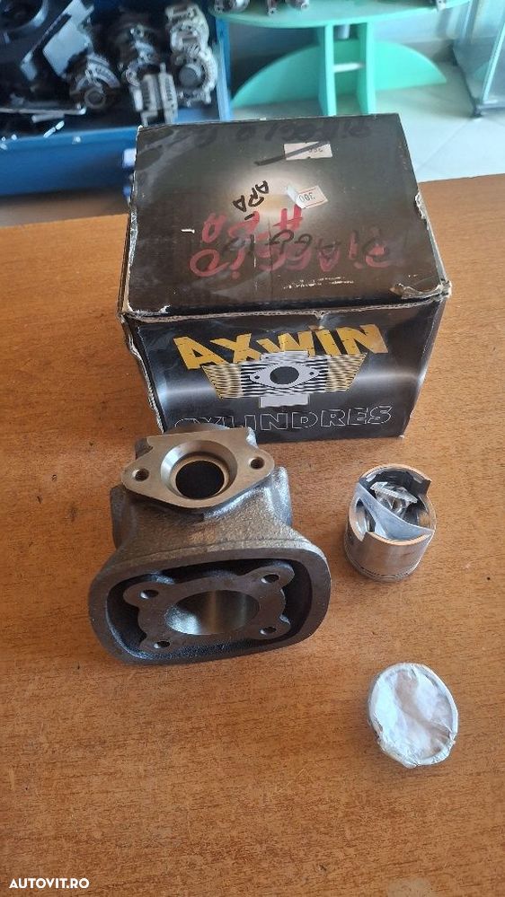 Kit cilindru piston  Scuter piaggio 50cc(răcire apa) - 2