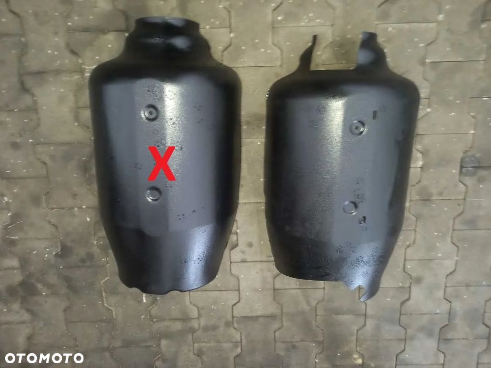 Tłumik DPF DOC SRC z DEF rury mocowanie osłony John Deere 6250R seria 6R - 8